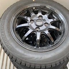 155/65R14 スタッドレスタイヤ　ブリヂストン　軽自動車用