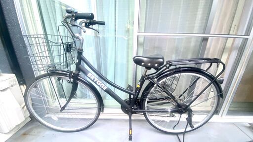 中古自転車★27インチ★カゴ付き