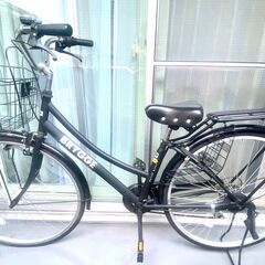 中古自転車★27インチ★カゴ付き