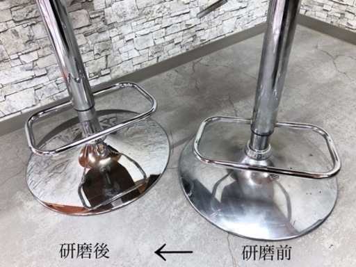 INT-61 家具の大丸 天然木 カウンターチェア バーチェア 2脚セット