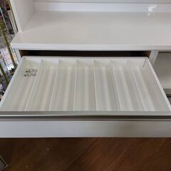 ニトリ　リガーレ　組合せ４枚扉キッチンボード　白　【愛品倶楽部柏店】の画像