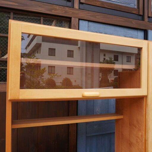 MOMO natural(モモナチュラル)の人気シリーズVIBO キッチンボードです♪アルダー材のナチュラルな質感とシンプルなデザイン