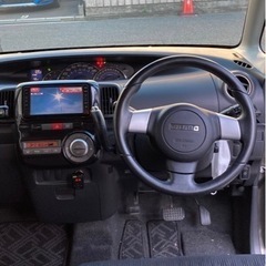 H23後期　タントカスタム　ワンセグDVDナビ付きパワスラ　車検令和4年　ジャンク品の画像