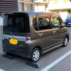 H23後期　タントカスタム　ワンセグDVDナビ付きパワスラ　車検令和4年　ジャンク品の画像
