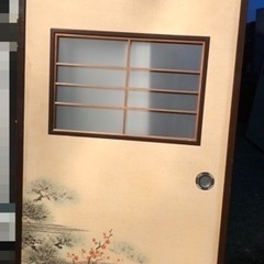 DIY向け、和柄の建具(窓の部分はガラス)残り10枚の画像