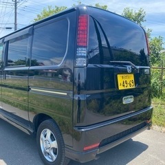 【売約御礼】H21 バモス　L ターボ　ローダウン　ナビ、TV.ETC 車検令和4年11月29日の画像