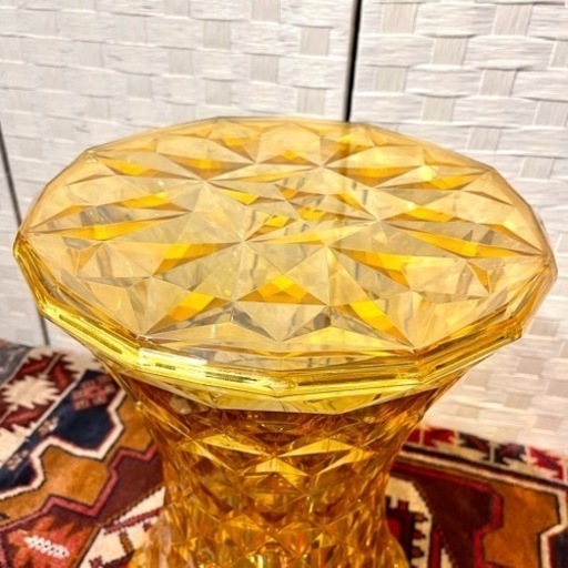 カルテル スツール イエローカルテル Kartell ストーン スツール イエロー