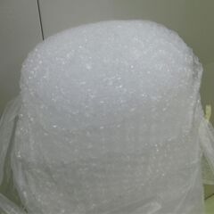 エアキャップのロール（高さ120cm、長さは要確認）の画像