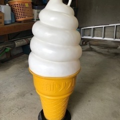 ソフトクリーム　オブジェ