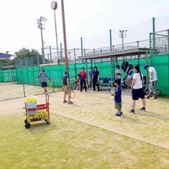 ７月１０日 垂水テニス会 初級、中級のコート2面3時間 - 神戸市