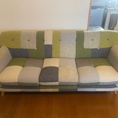 【美品】3人掛けソファ　値段交渉受け付けます！！