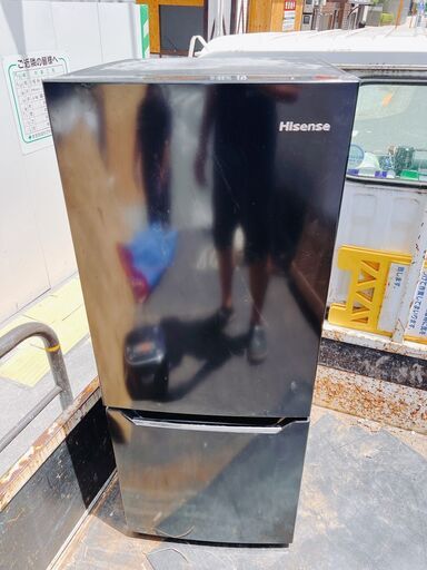 2018年製 150L 2ドア冷蔵庫 HR-D15CB 冷凍冷蔵庫 冷蔵庫 冷凍庫 生活家電 単身用 便利 可愛い オシャレ 激安 格安 破格 安い 特価