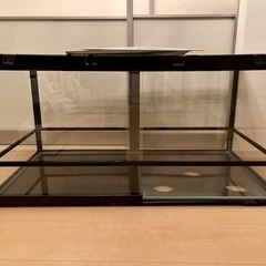 みどり商会　ケースバイケース　ゲージ　爬虫類　他 決まりました》みどり商会 ケースバイケース90L ガラスケージ 爬虫類