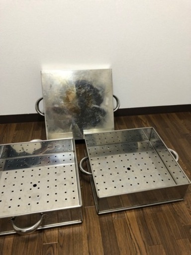 角蒸器　ステンレス　業務用