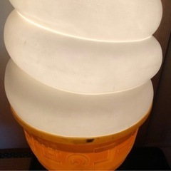 決まりました 高さ96cm NISSEI 日世のコーン ソフトクリーム 照明 