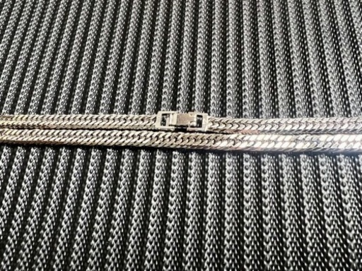 シルバー925 12面トリプルカット 喜平ネックレス 60cm