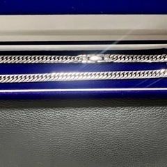 純チタン 6面 ダブル 喜平 ネックレス 60cm 新品未使用