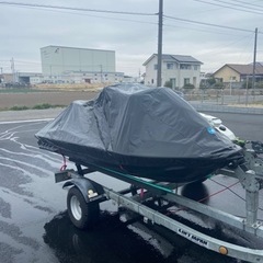 ジェットスキー　Seadoo rxt215 カワサキ　550 2艇積みトレーラー　セットの画像