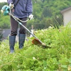 【週1〜燃料支給♪】好きな時間で草刈り♪