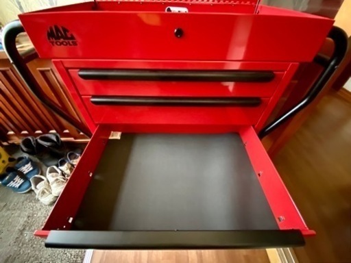 【未使用新品】マックツール Mactools ユーティリティーカート UC3919-3DRW-RD 工具箱 ツールキャビネット 