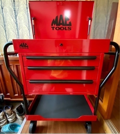 【未使用新品】マックツール Mactools ユーティリティーカート UC3919-3DRW-RD 工具箱 ツールキャビネット