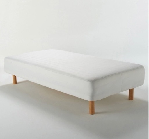 無印良品】 脚付マットレス シングルベッド 2024