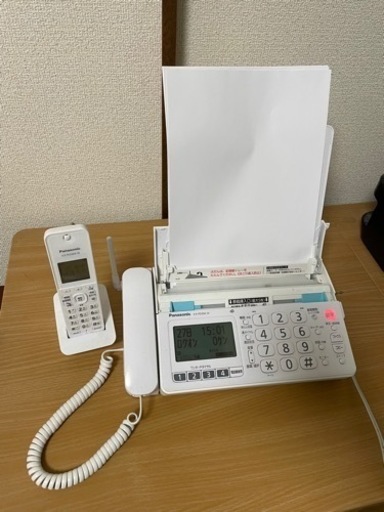 コードレス付き　FAXあり　電話　Panasonic