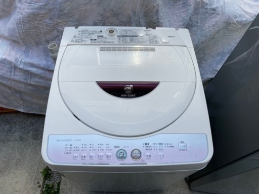2ドア冷蔵庫、全自動洗濯機、電子レンジ