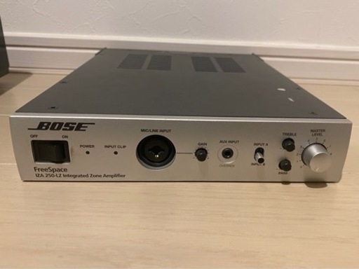 【最終値下げ】BOSE　 IZA250-LZ v2  ローインピーダンス用ミキサーアンプ