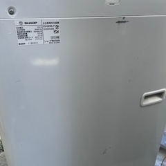 洗濯機（2012年製SHARP）の画像