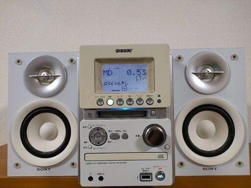 51)  SONY. HCD- M35WM 清掃済み 中古 オーディオコンポ ソニー