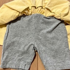 ガールズ♡レギンス付きフリフリスカート95cmの画像