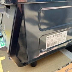 美品 2015年製 グリル未使用 都市ガス用 ガステーブル【IC-N900B-R】右強火 高温炒め 水無し片面焼きグリル 元箱、説明書付の画像