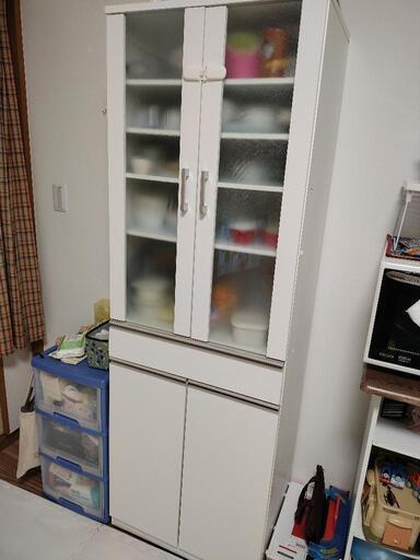 食器棚 値下げしました 8/1午前中(or7/31)来られる方限定