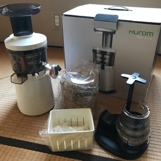 ◆お取引決定しました◆ジューサー&スタンド ヒューロム製 定価41800円