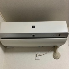 シャープエアコン　14畳用　200V 上げ直し