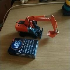 大きな建設ミニカー　ユンボ　篠路発の画像