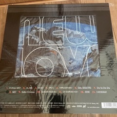 B’z NEWLOVE CD&オリジナルTシャツの画像