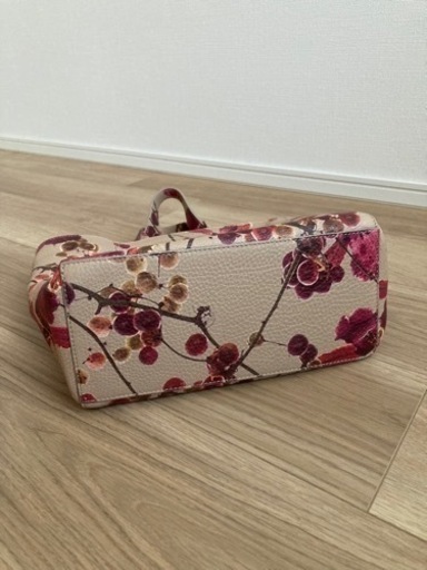 FURLA フルラ 限定バッグ(収納袋あり) ニコライバーグマン コラボトート かばん フラワー 花