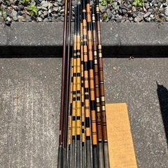 ヘラ竿10本　中古