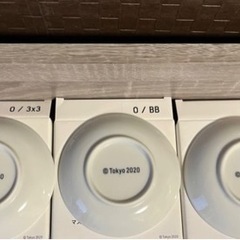東京オリンピック 記念プレート 2種セットの画像