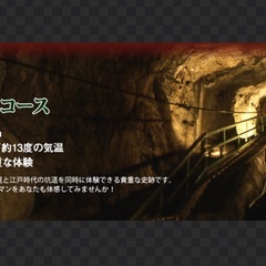 (お取引中)　夏休みに、生野銀山、坑道