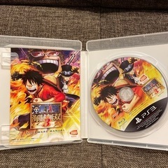 PS3 ソフト　ワンピースの画像