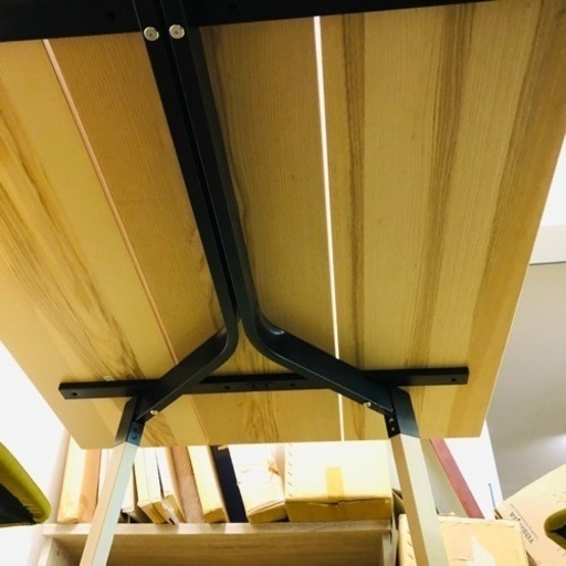 【F】未使用　展示品　IKEA（イケア）テーブル　おまけ（椅子付き）
