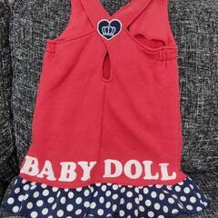 №148 BABYDOLL　ワンピース110の画像