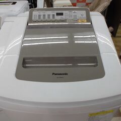 【引取限定】パナソニック　洗濯機　8kg　2016年製　中古品　NA-FD80H3　Panasonic【ハンズクラフト八幡西店】