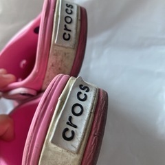 crocs クロックス キッズ サンダル 10-11 17cm ピンクディズニーの画像
