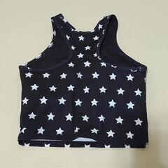 ヨガウェア フィットネスウェア トップス 星柄の画像