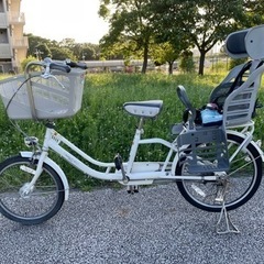値下げ　亀有駅 非電動 子供乗せ自転車