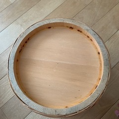 木製　漬物樽の画像